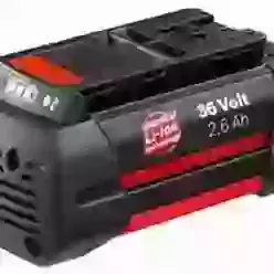 36V 2.6Ah Li-Ion slide-in battery pack